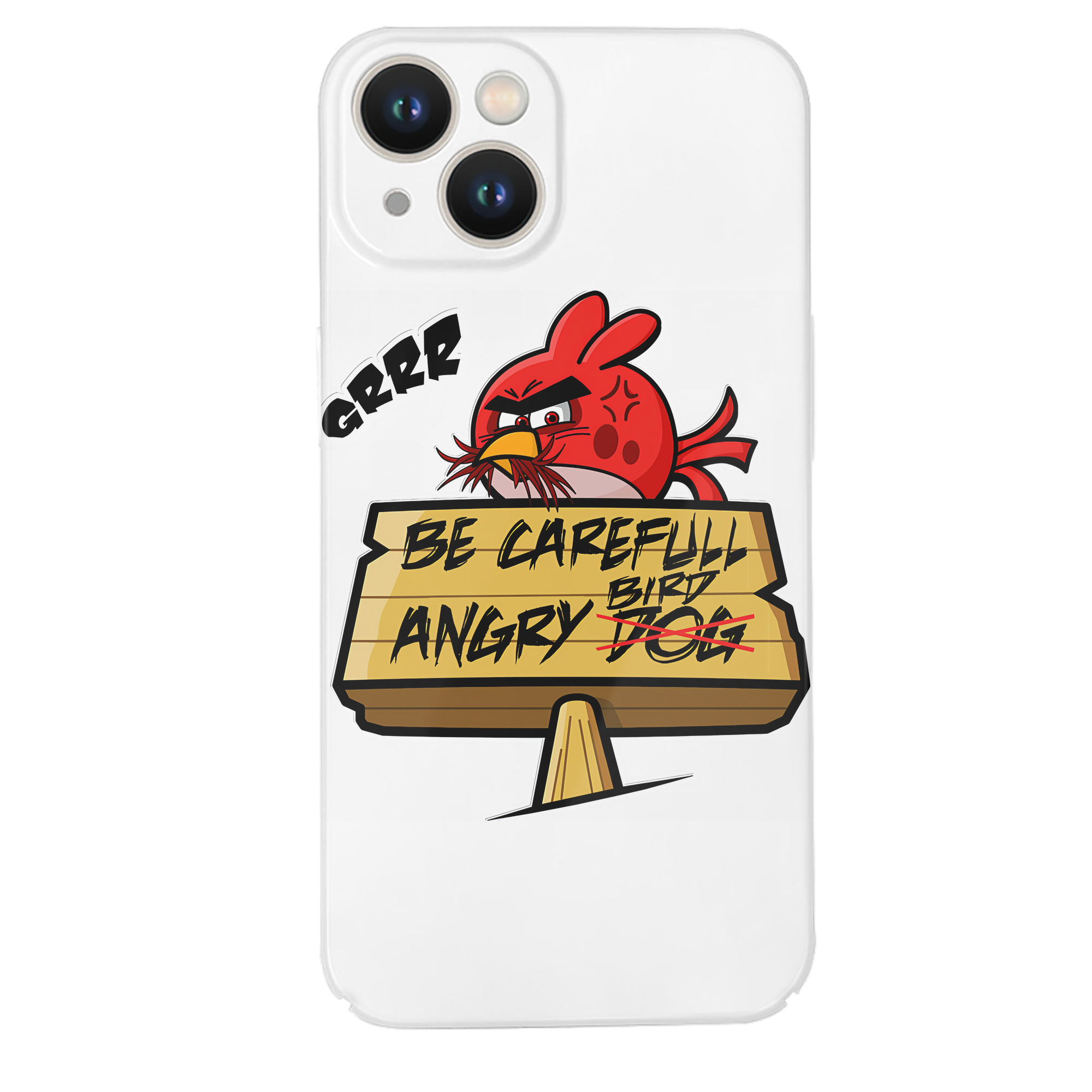 （画像用） Angry Birds アングリーバード 【iPhone 14シリーズ対応】ハードケース